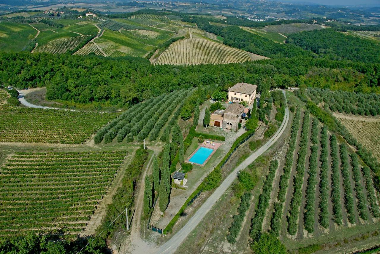 Апартаменты Podere Remignoli Сан-Джиминьяно Экстерьер фото
